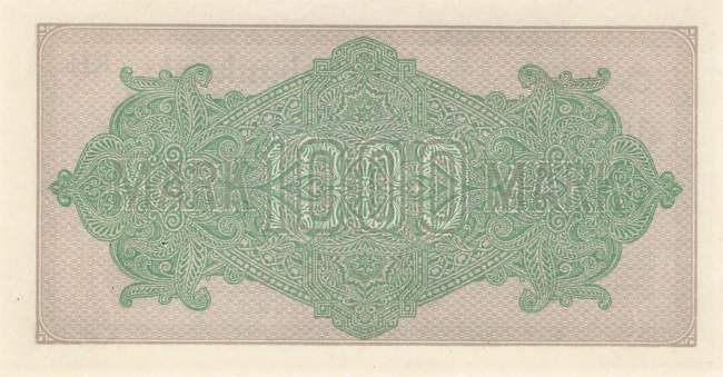 1000 Mark 1922 ro.75o KH
